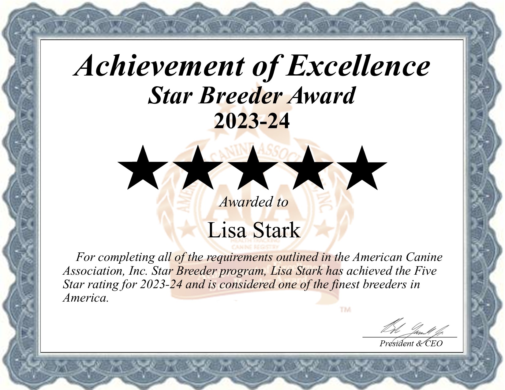 Lisa, Stark, dog, breeder, star, certificate, Lisa-Stark, Barnett, MO, Missouri, puppy, dog, kennels, mill, puppymill, usda, 5-star, aca, ica, registered, yorkie, pug, 43-B-3803